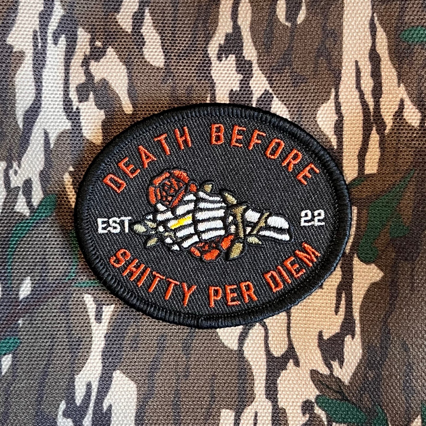 Shitty Per Diem Velcro Patch Half-Hitch-Line-Co