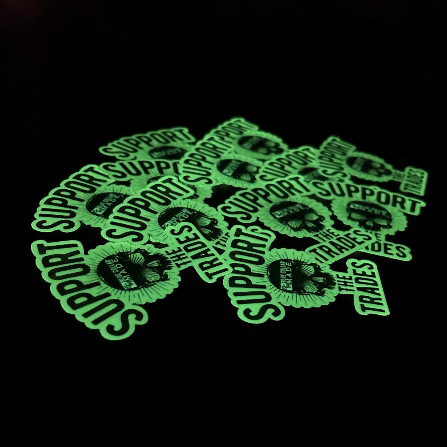 Glow in the Dark Support the Trades