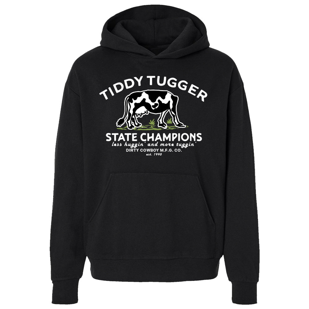 Tiddy Tugger State Champions Men's Hoodie DIRTY COWBOY MFG