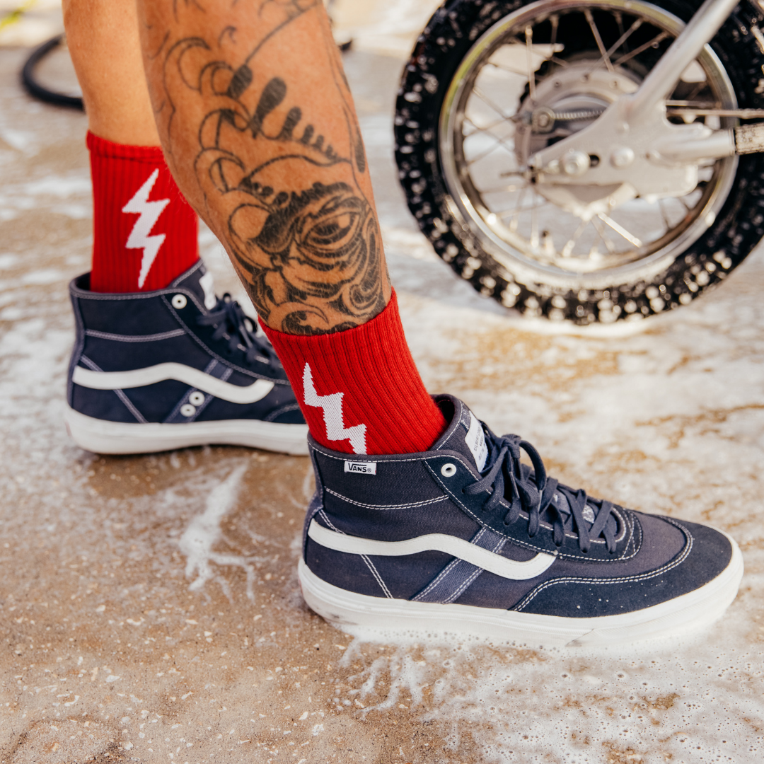 The Original Lucky Cotton Crew Socks VOLTAGE LTD