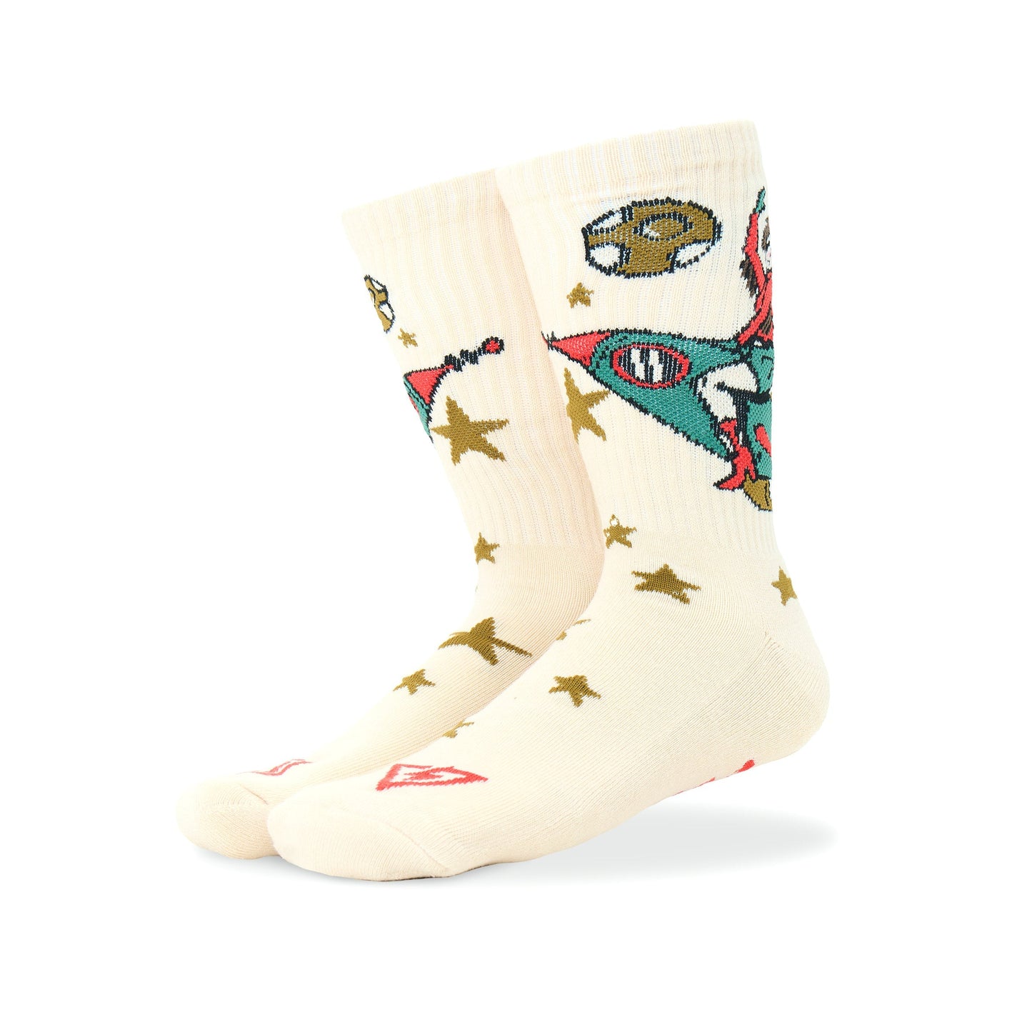 Space Cowgirl Lucky Cotton Crew Socks VOLTAGE LTD