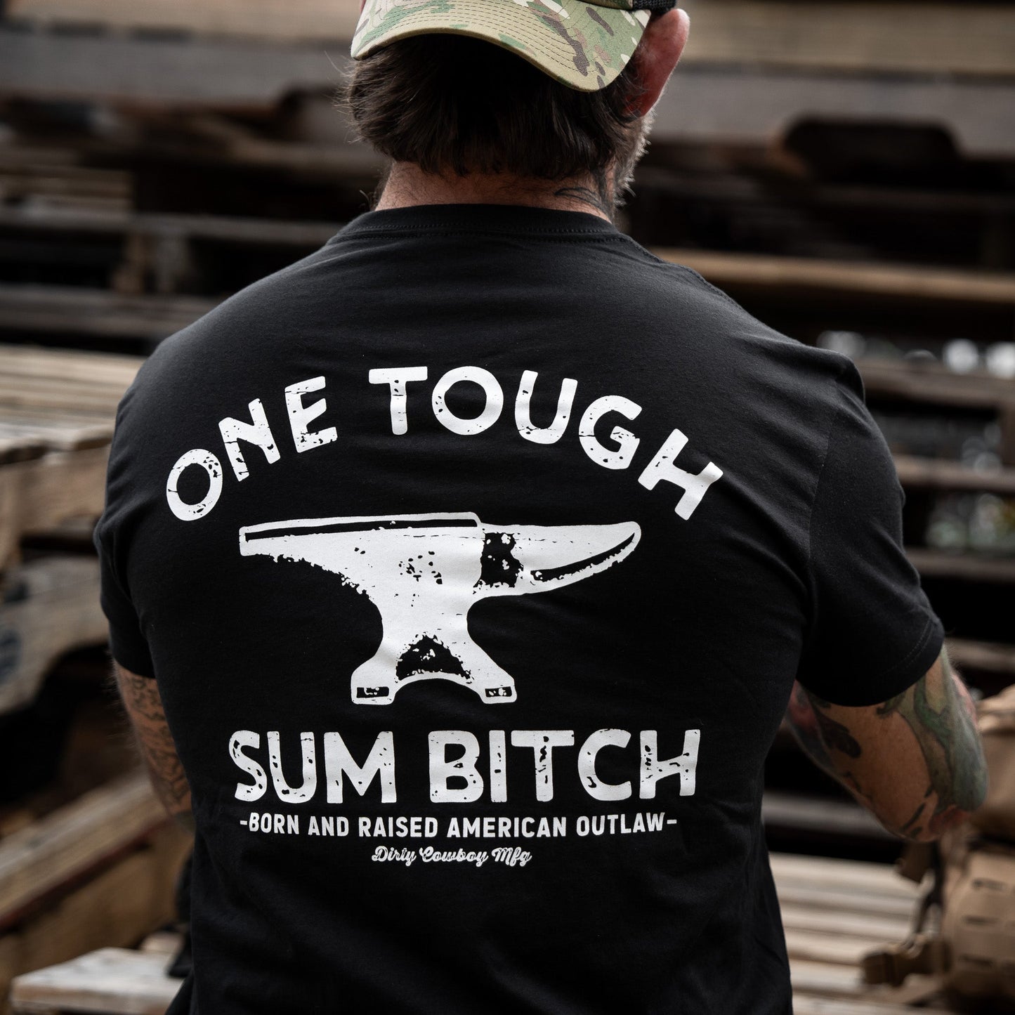 One Tough Sum Anvil Men's T-Shirt DIRTY COWBOY MFG