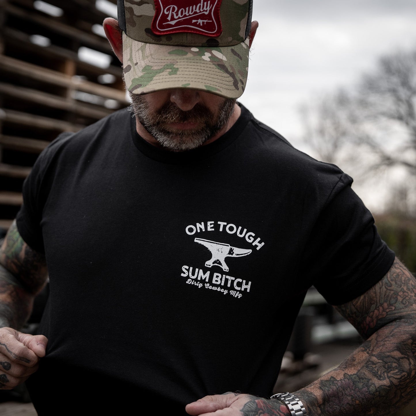One Tough Sum Anvil Men's T-Shirt DIRTY COWBOY MFG
