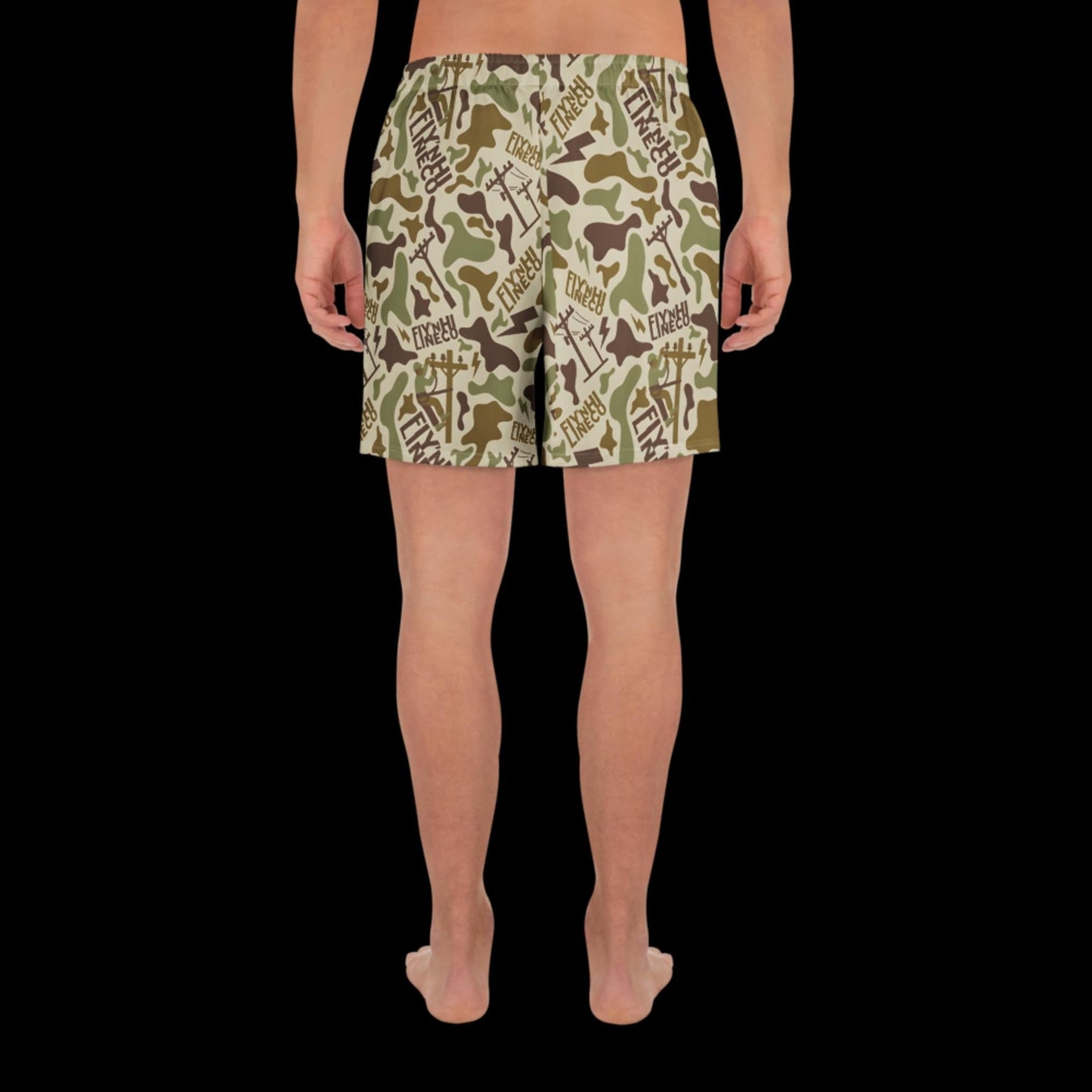 Line Trash Camo drag'n up shorts Fly’N Hi Lineco