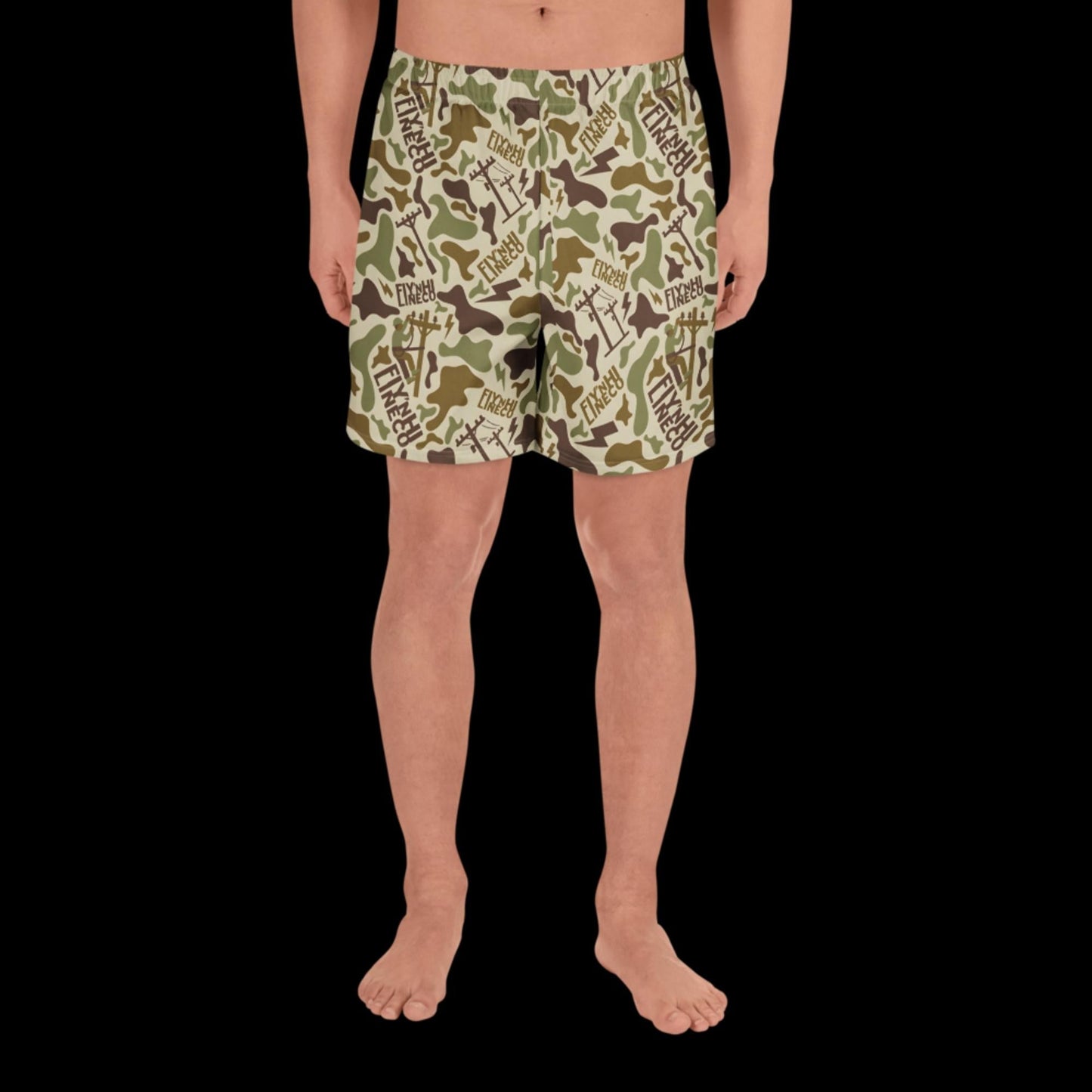 Line Trash Camo drag'n up shorts Fly’N Hi Lineco