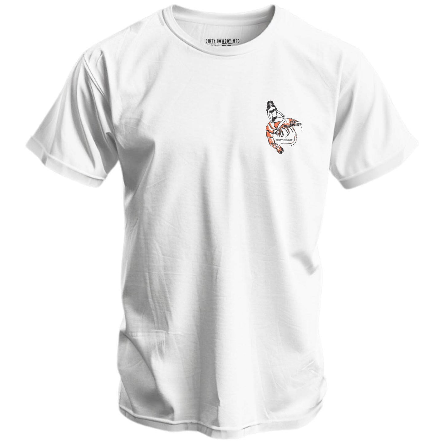 Master Baiter "Lil Shrimp Club" Men's T-Shirt DIRTY COWBOY MFG