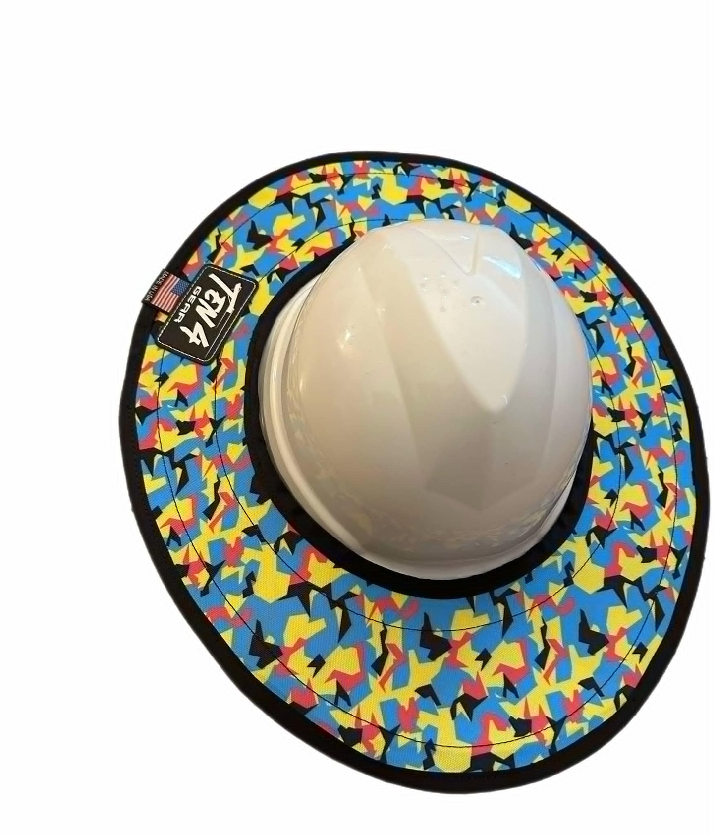 The Pop Rocks - Hard Hat Sun Shade Visor - Rustic Voltage Co Ten4 Gear