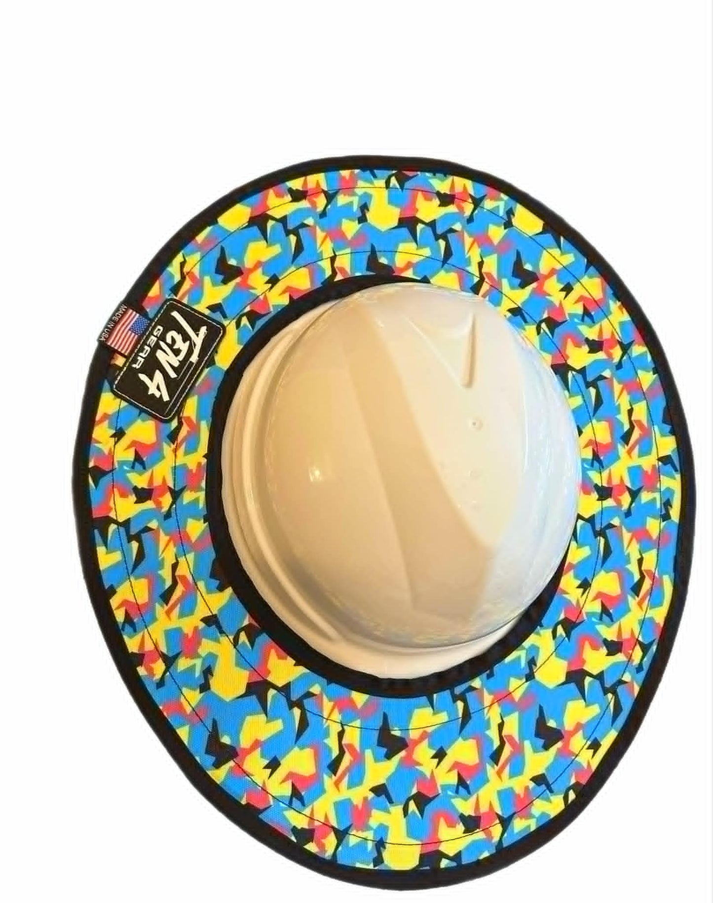 The Pop Rocks - Hard Hat Sun Shade Visor - Rustic Voltage Co Ten4 Gear