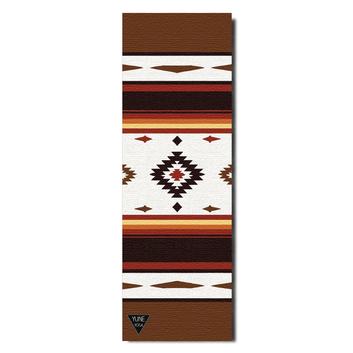 Yoga Mat | 6mm Thick | Multi Color Striped | Non-Slip | Eco Friendly | Yune Yoga | Elk Grove