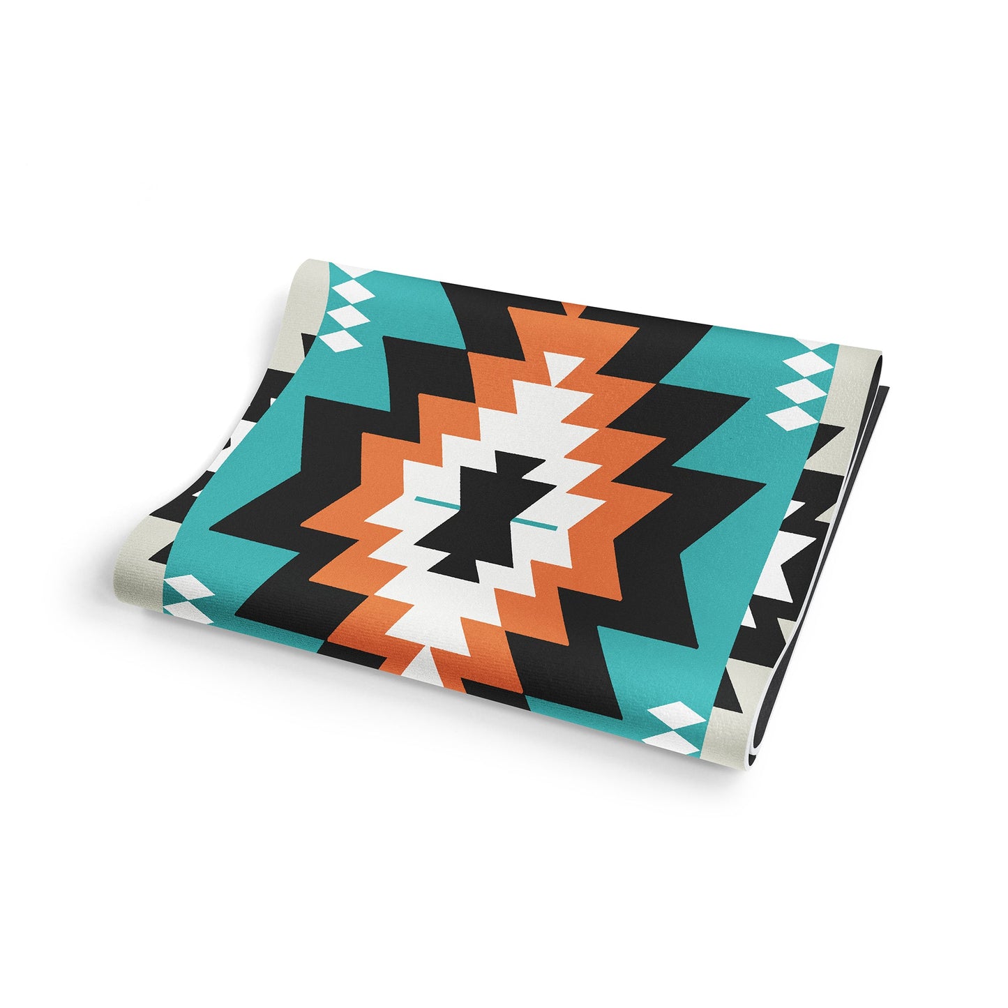 Yoga Mat | 6mm Thick | Turquoise | Non-Slip | Eco Friendly | Yune Yoga | Great Hill