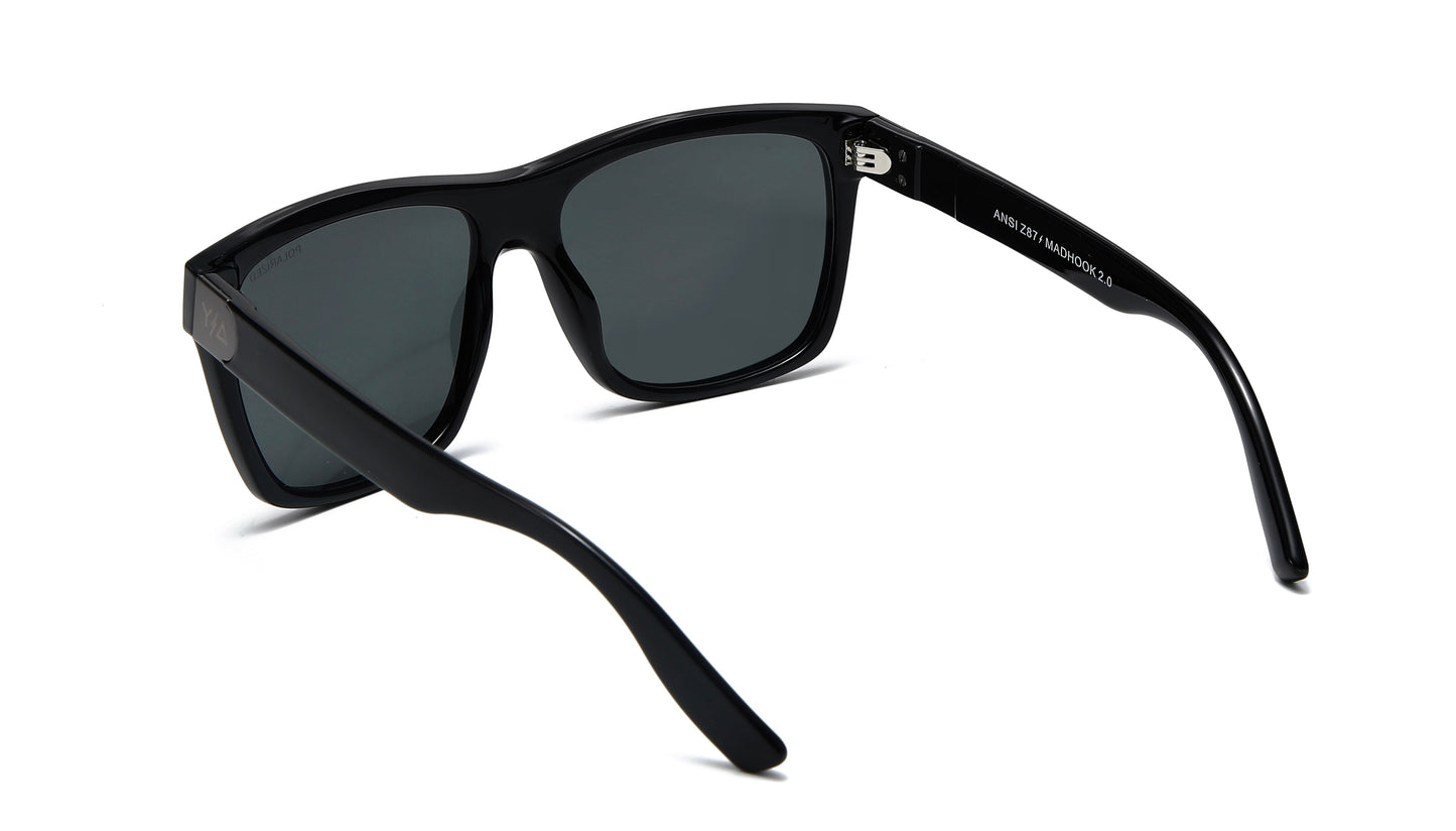 Z87 MADHOOK 2.0 LR: MATTE BLACK POLARIZED Wye Delta LLC