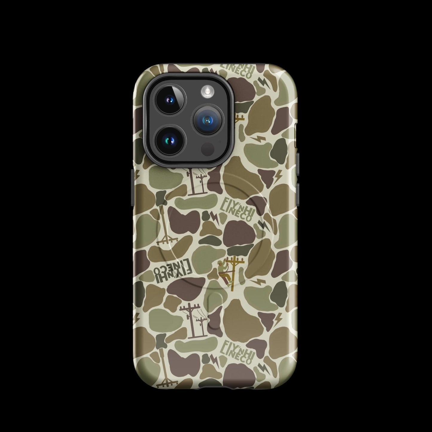 LineTrash Camo iphone case Fly’N Hi Lineco