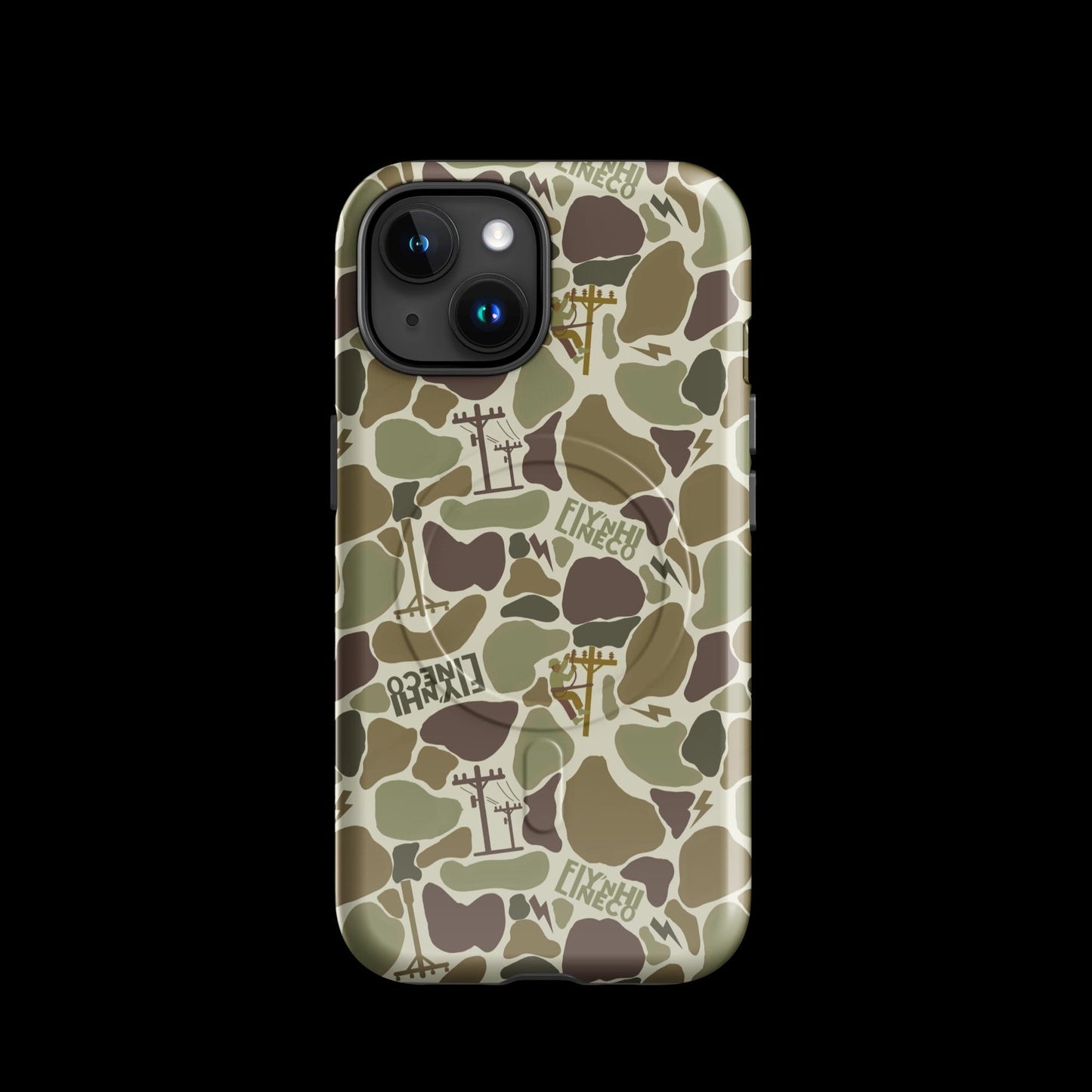 LineTrash Camo iphone case Fly’N Hi Lineco