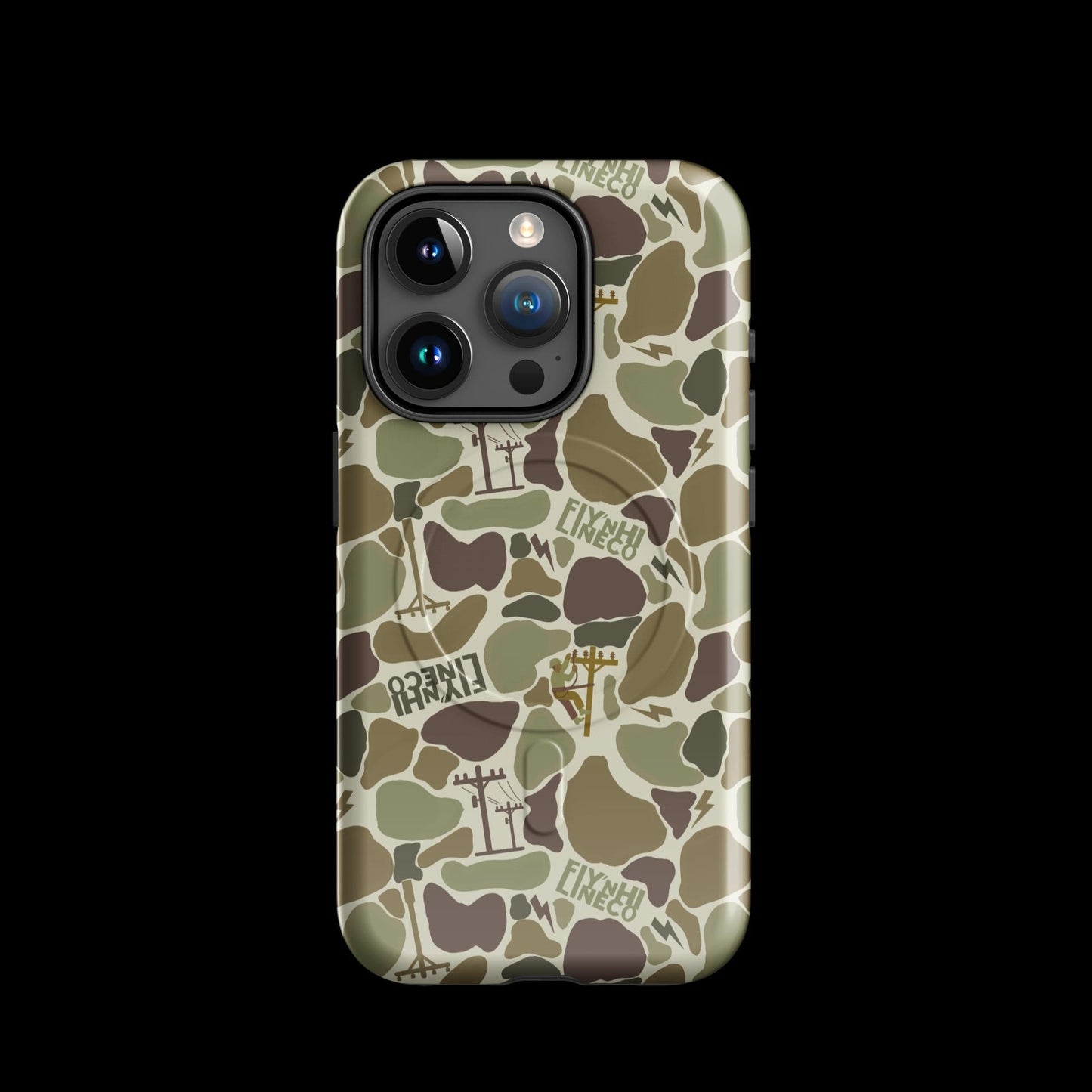 LineTrash Camo iphone case Fly’N Hi Lineco