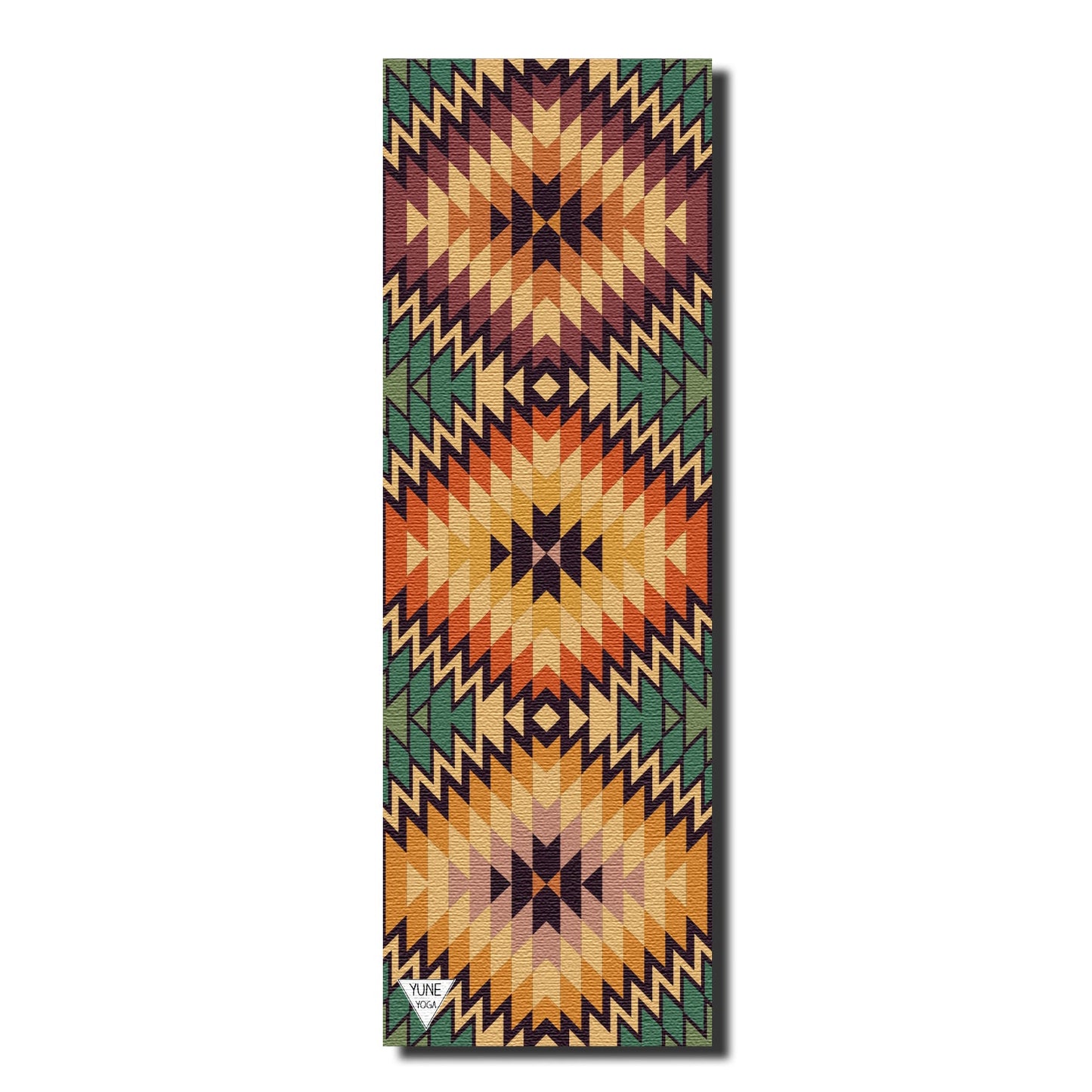 Yoga Mat | 6mm Thick | Green | Non-Slip | Eco Friendly | Yune Yoga | Red Rocks Grass