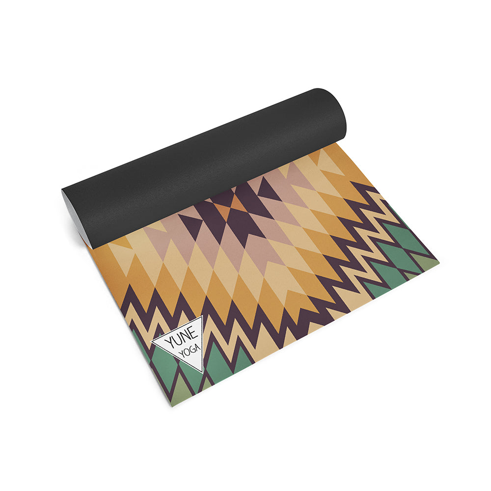 Yoga Mat | 6mm Thick | Green | Non-Slip | Eco Friendly | Yune Yoga | Red Rocks Grass