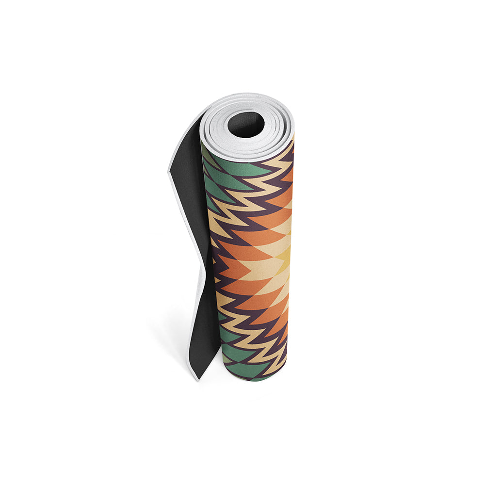 Yoga Mat | 6mm Thick | Green | Non-Slip | Eco Friendly | Yune Yoga | Red Rocks Grass