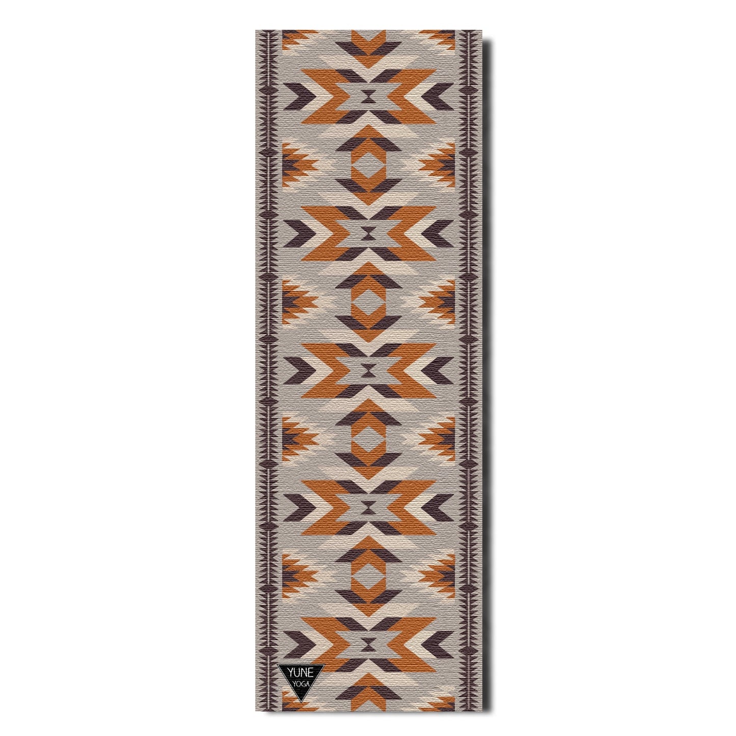 Yoga Mat | 6mm Thick | Multi Color Striped | Non-Slip | Eco Friendly | Yune Yoga | Teton Canyon