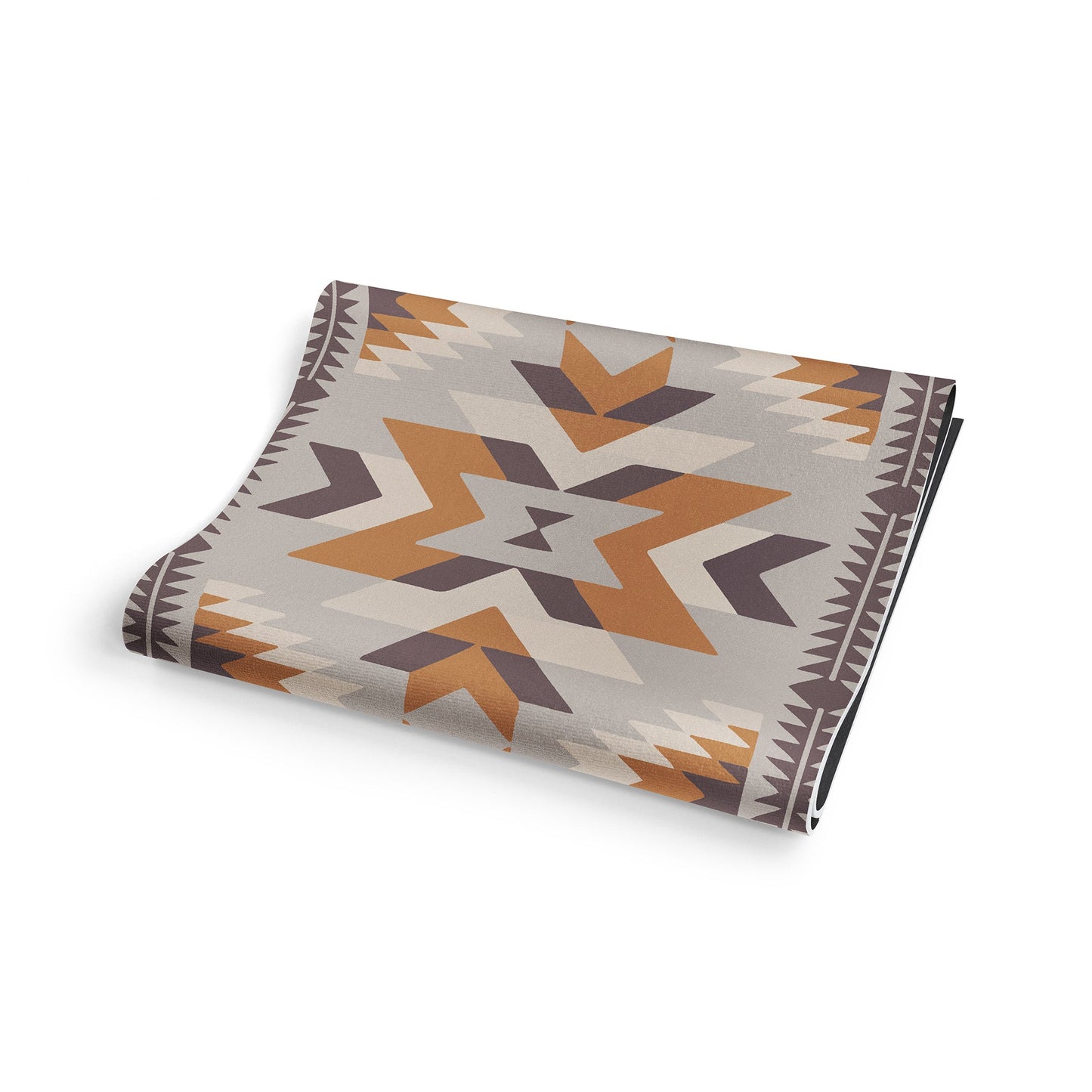 Yoga Mat | 6mm Thick | Multi Color Striped | Non-Slip | Eco Friendly | Yune Yoga | Teton Canyon