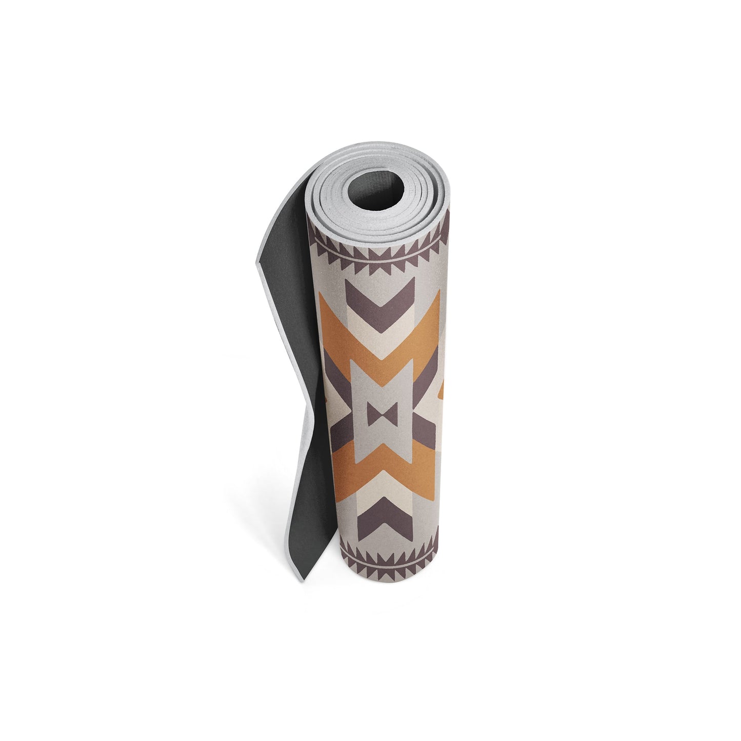 Yoga Mat | 6mm Thick | Multi Color Striped | Non-Slip | Eco Friendly | Yune Yoga | Teton Canyon