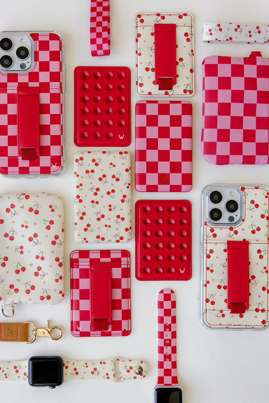 Red Radiance Walli Pop Walli Cases