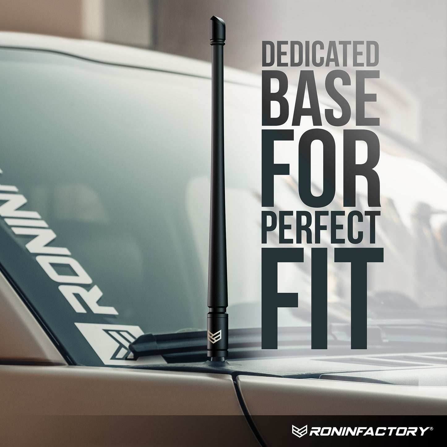 SMARTLOCK™ SHORT FLEXIBLE ANTENNA FOR DODGE RAM 12 INCH (NEW!)