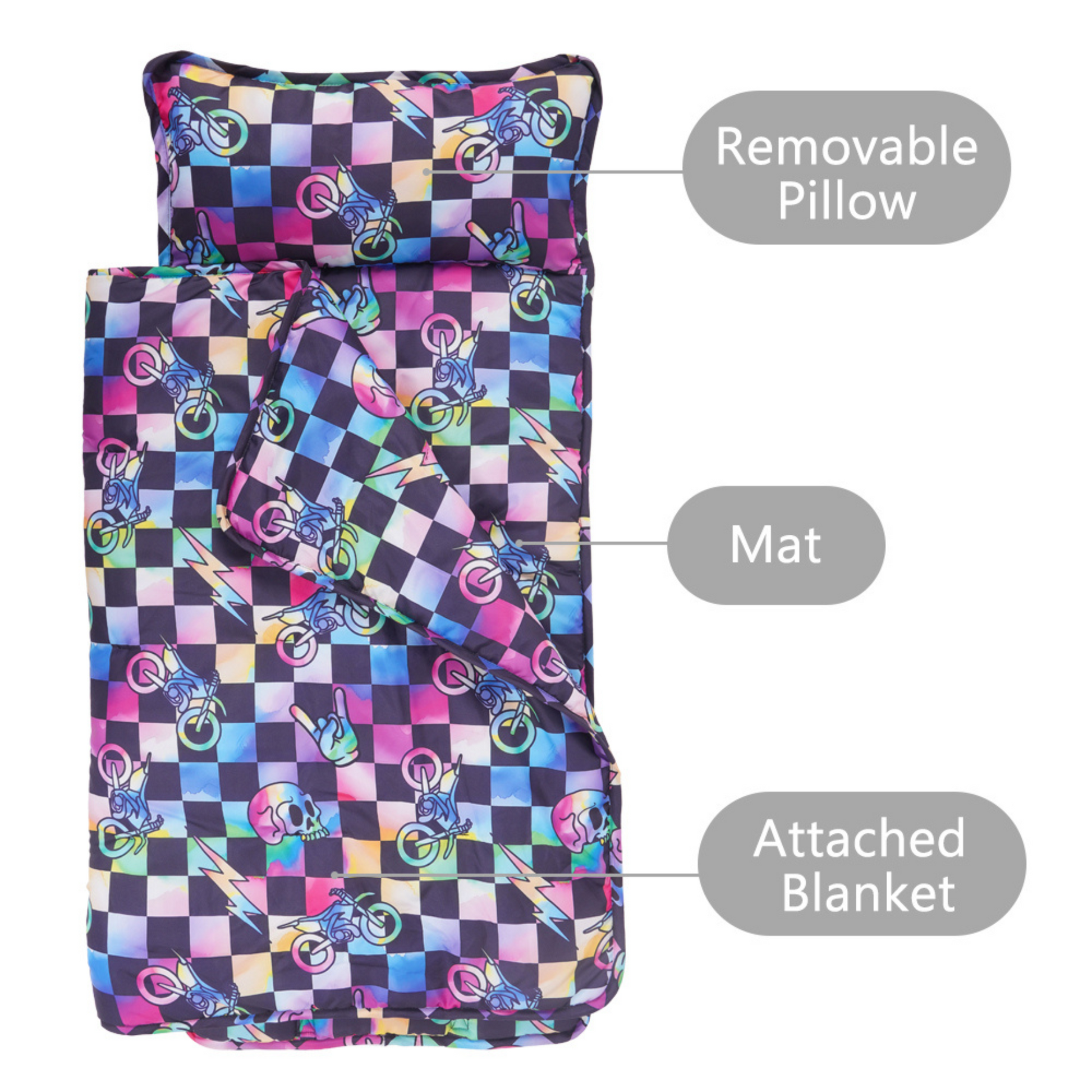 Dirt Bike Dreams Nap Mat Strictly Wild