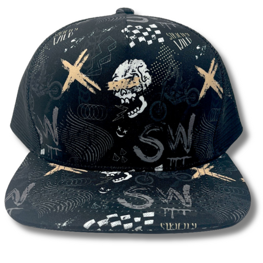 SW Bones Snapback Strictly Wild