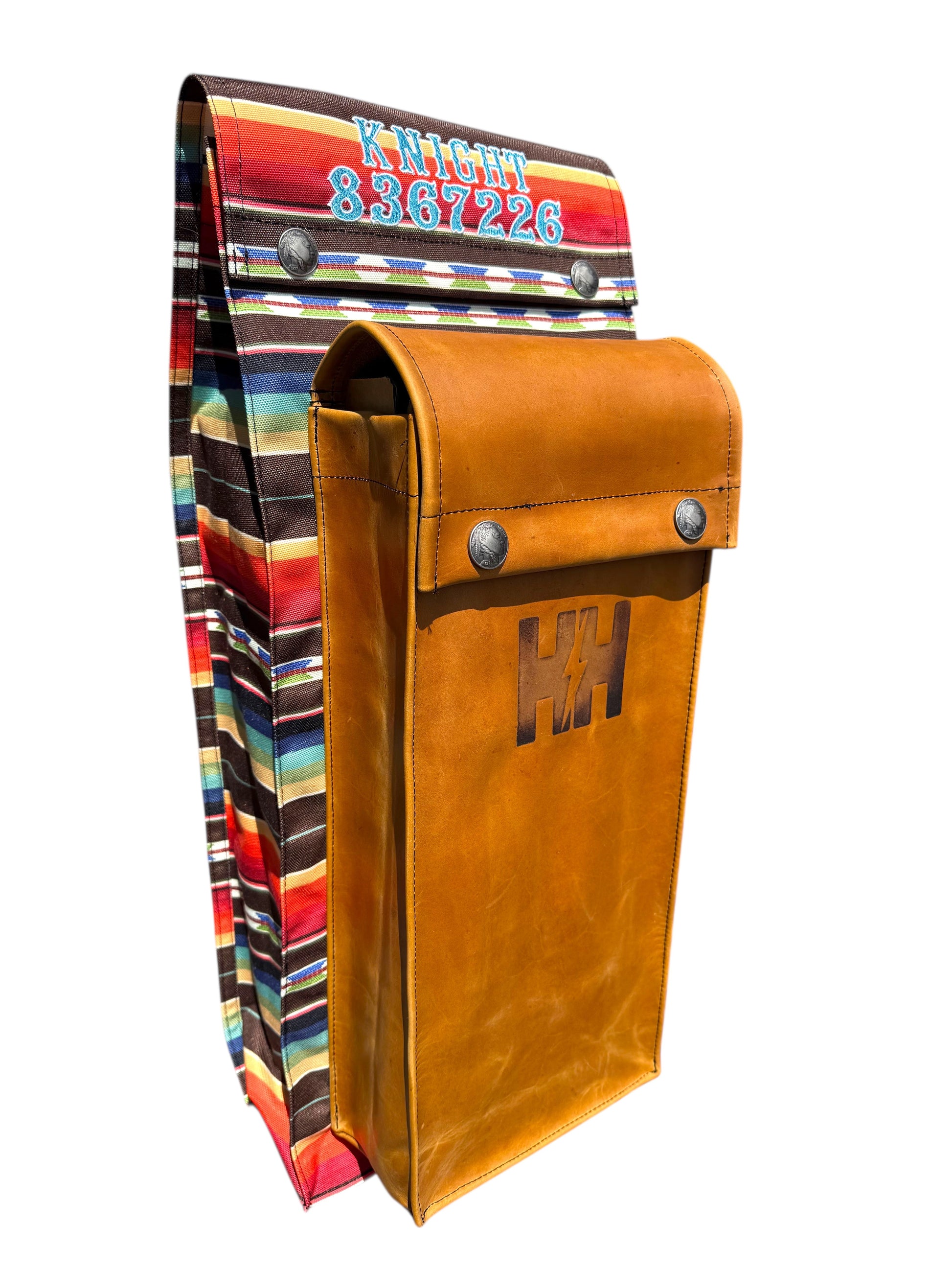 Saddle Blanket X Ranch Hand Glove & Sleeve Bag Half-Hitch-Line-Co