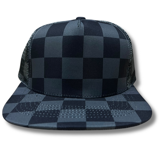 Stealth Checker Snapback Strictly Wild