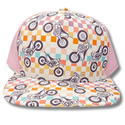 Checkered Chick Snapback Strictly Wild