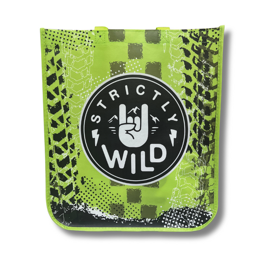 Neon Racer Reusable Bag Strictly Wild