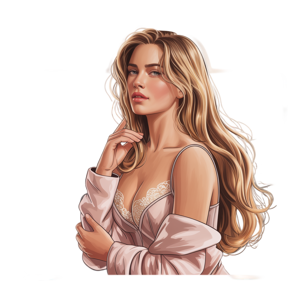 Blonde Boudoir sticker