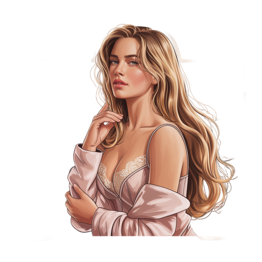 Blonde Boudoir sticker