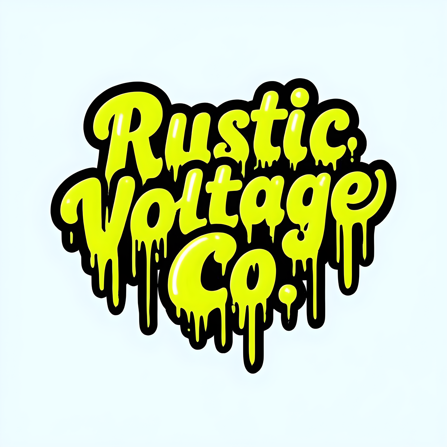 Rustic Voltage sticker