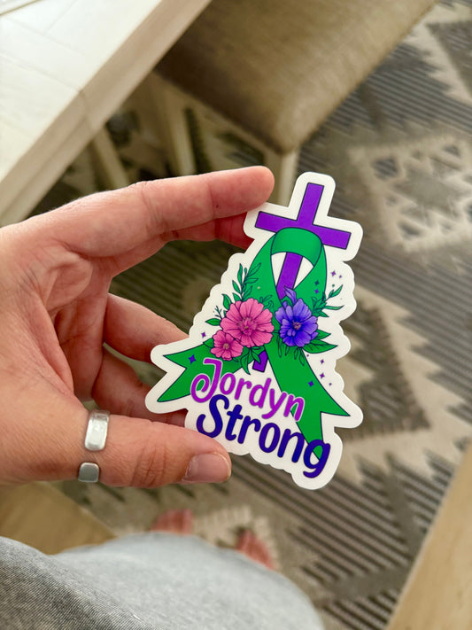 Jordyn strong sticker Rustic Voltage Co