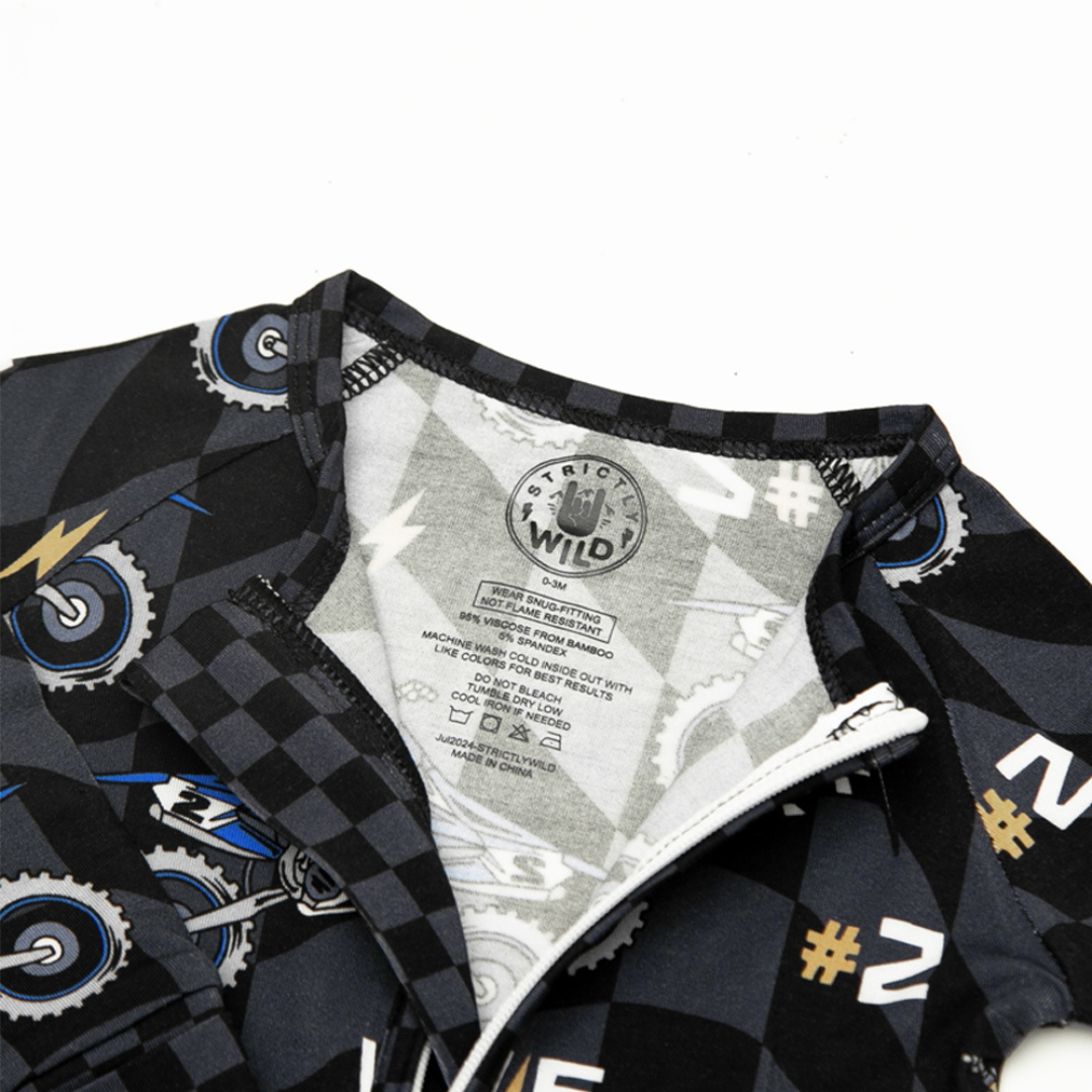 Cooper Webb Zip Up Pajamas Strictly Wild