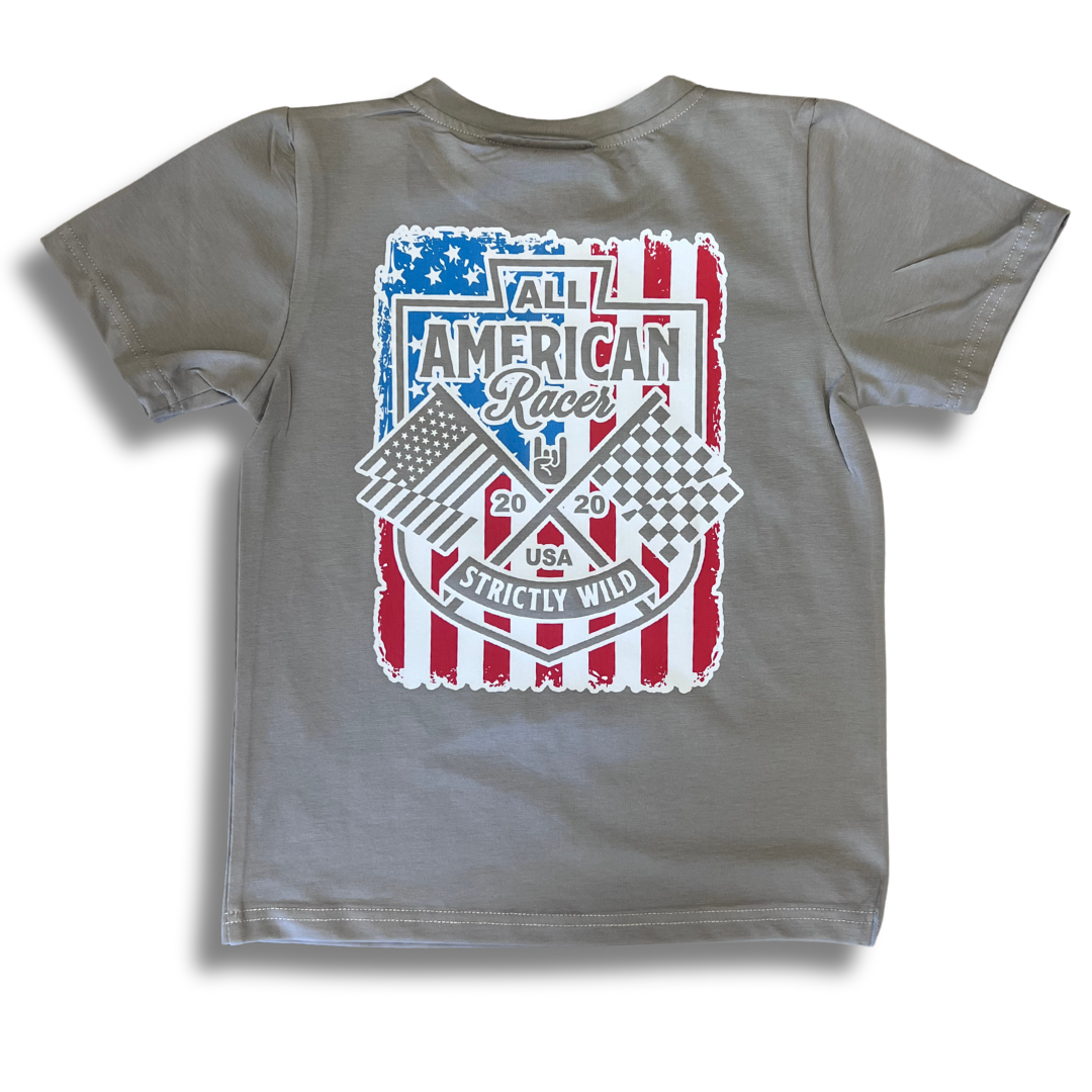 All American Racer T-Shirt Strictly Wild