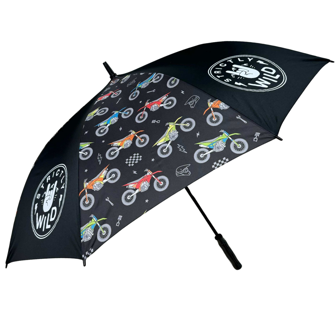 Bike Life Umbrella (CANNOT ORDER WITH ANYTHING BUT CROC CHARMS & STICKERS!!!) Strictly Wild