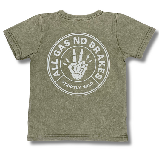 All Gas No Brakes T-Shirt Strictly Wild