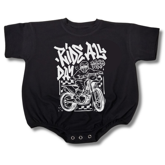 Ride All Day T-Shirt Romper Strictly Wild