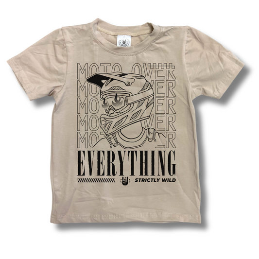 Moto Over Everything T-Shirt Strictly Wild