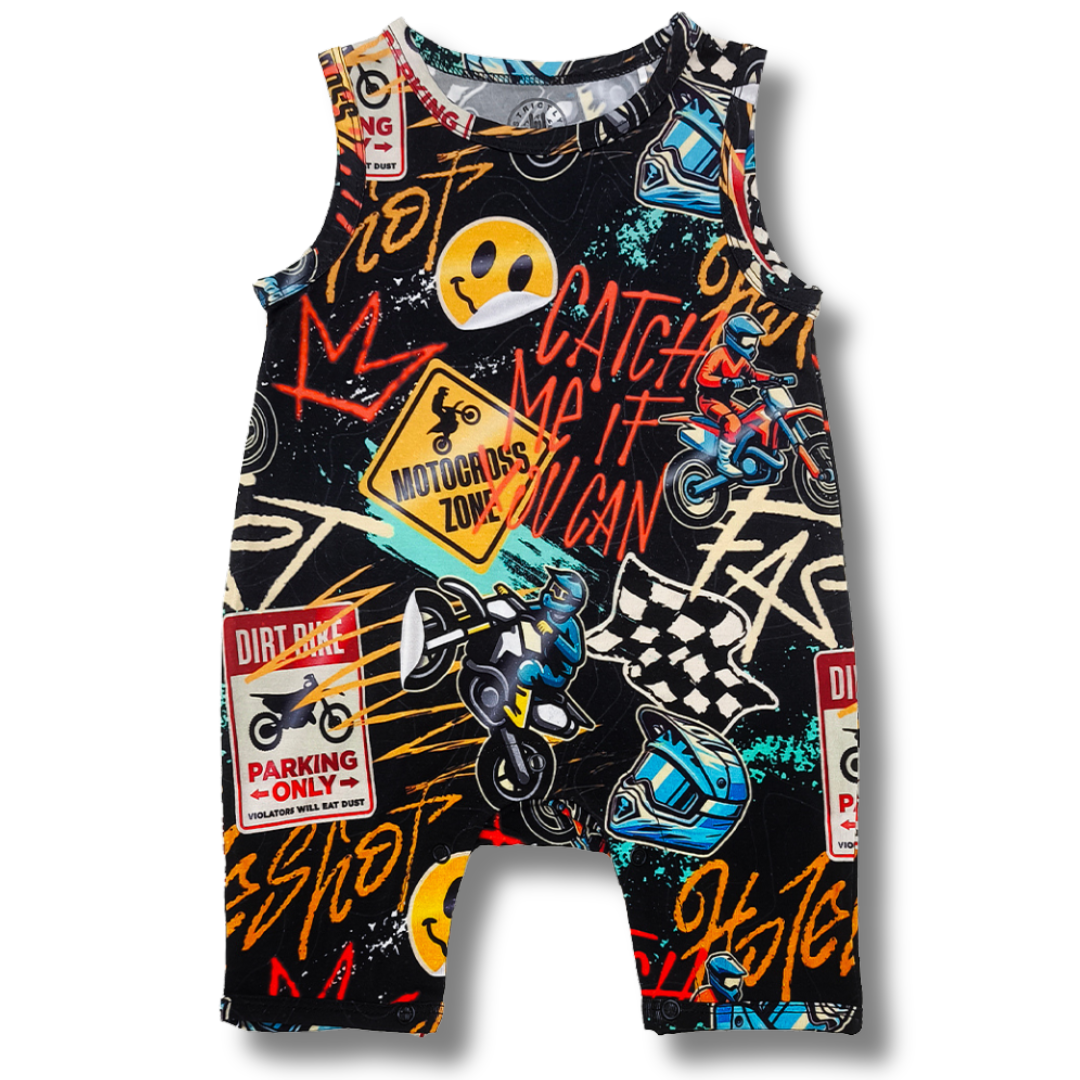 Catch Me If You Can Romper Strictly Wild