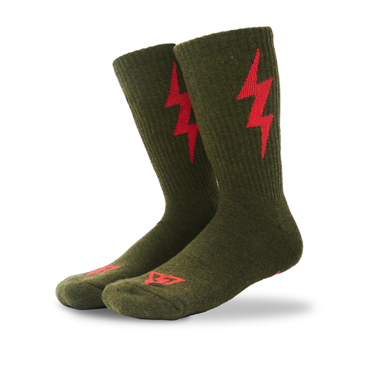 Shock & Awe Issue Magic Merino Wool Socks VOLTAGE LTD