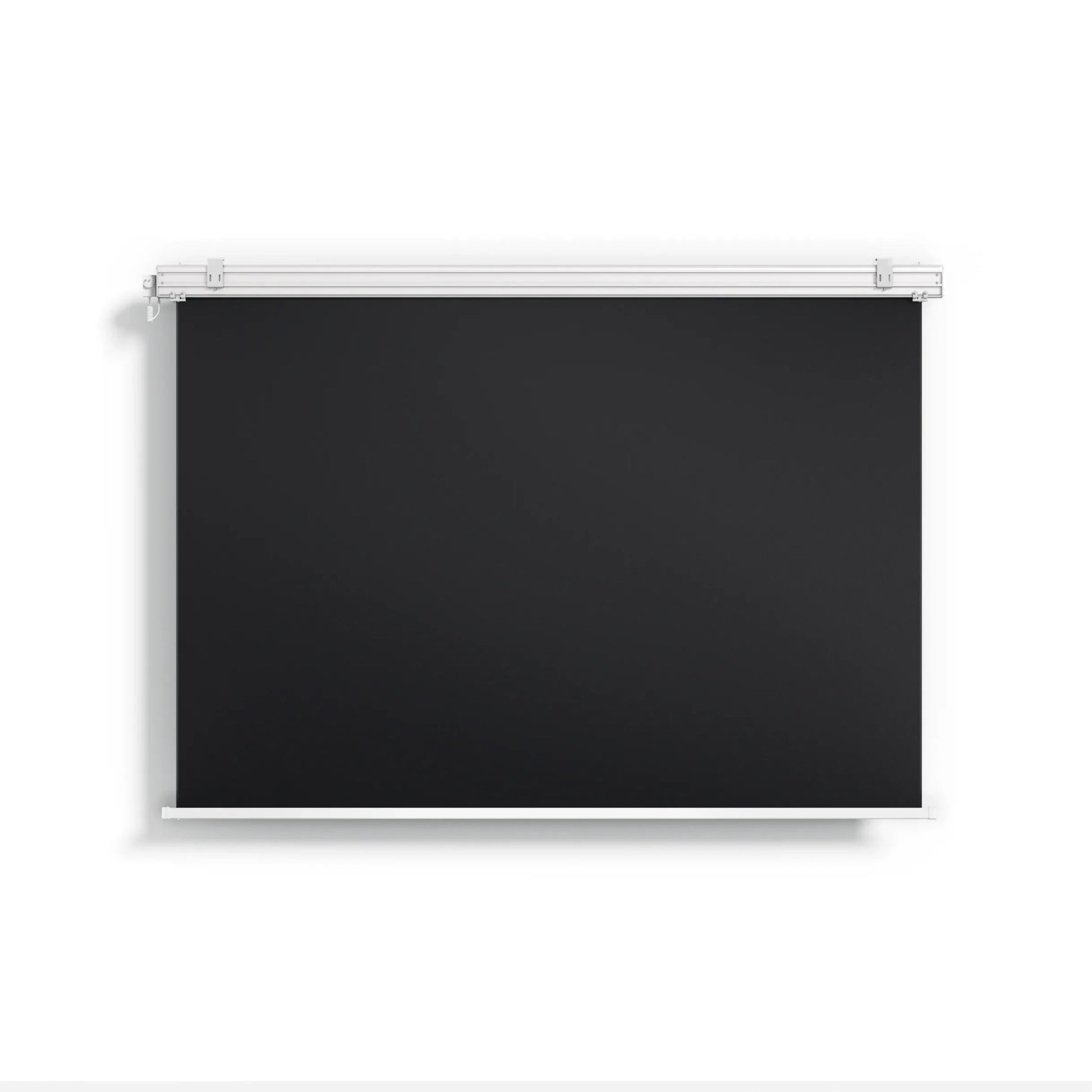 Valerion Backyard Weather Proof Motorized Drop Down Matte White Screen Valerion