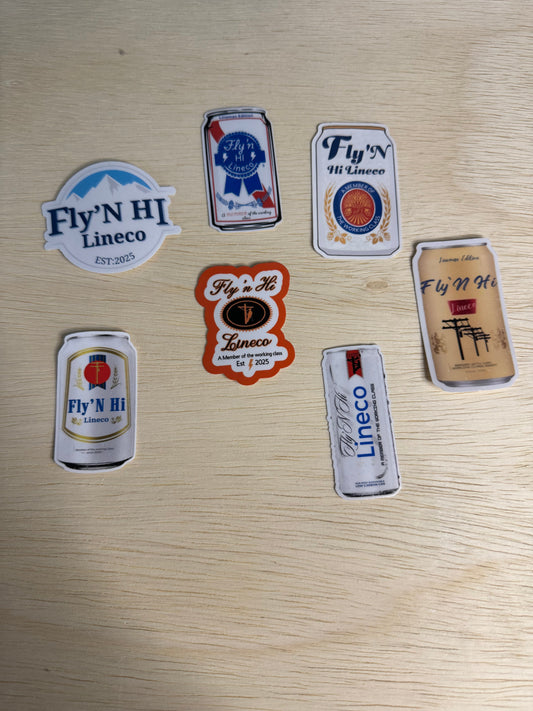 Happy hour sticker pack Fly’N Hi Lineco