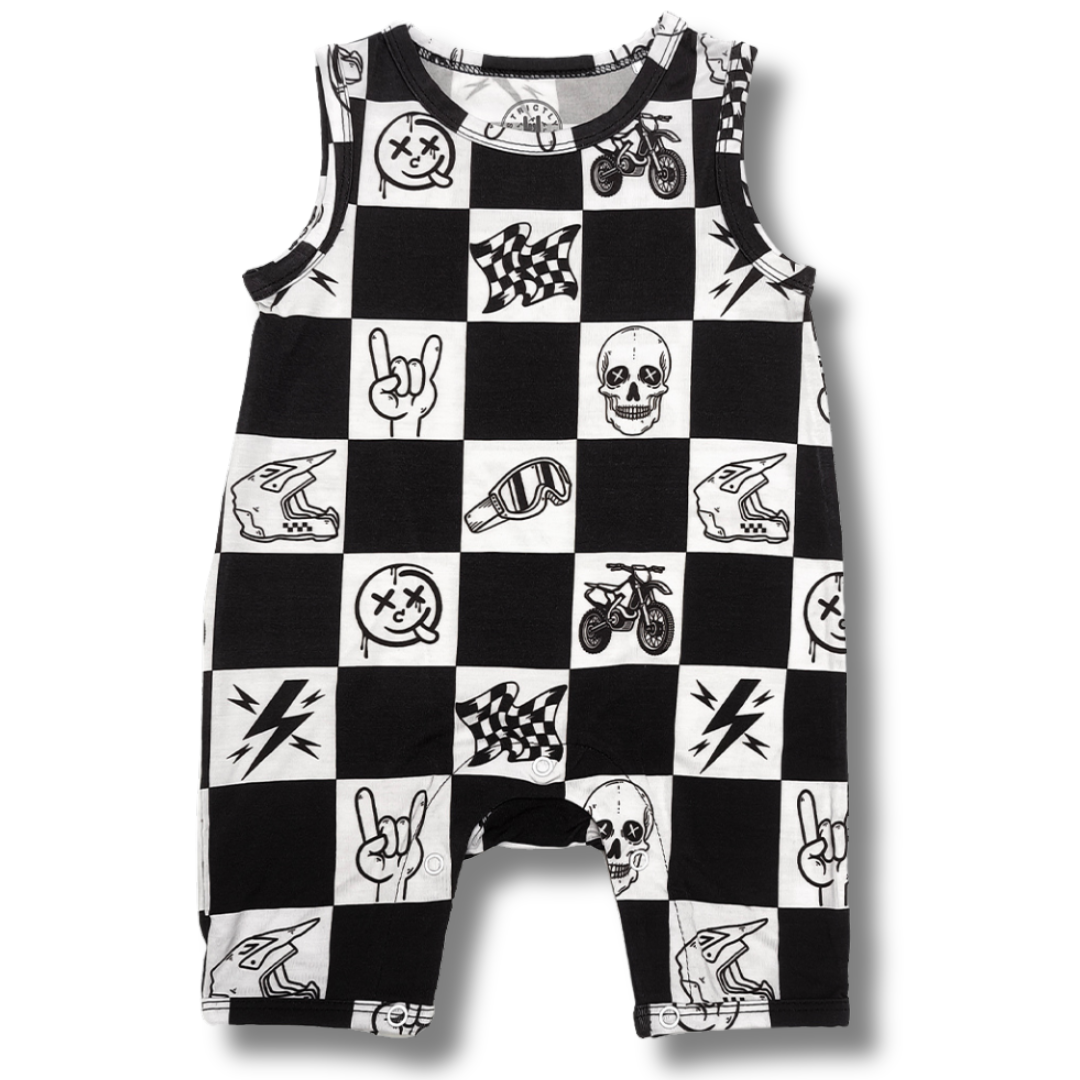 Dirt Dash Romper Strictly Wild