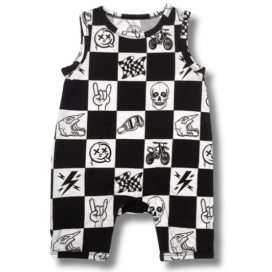 Dirt Dash Romper Strictly Wild