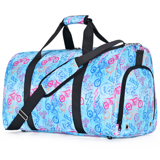 Cotton Candy Moto Duffel Bag Strictly Wild