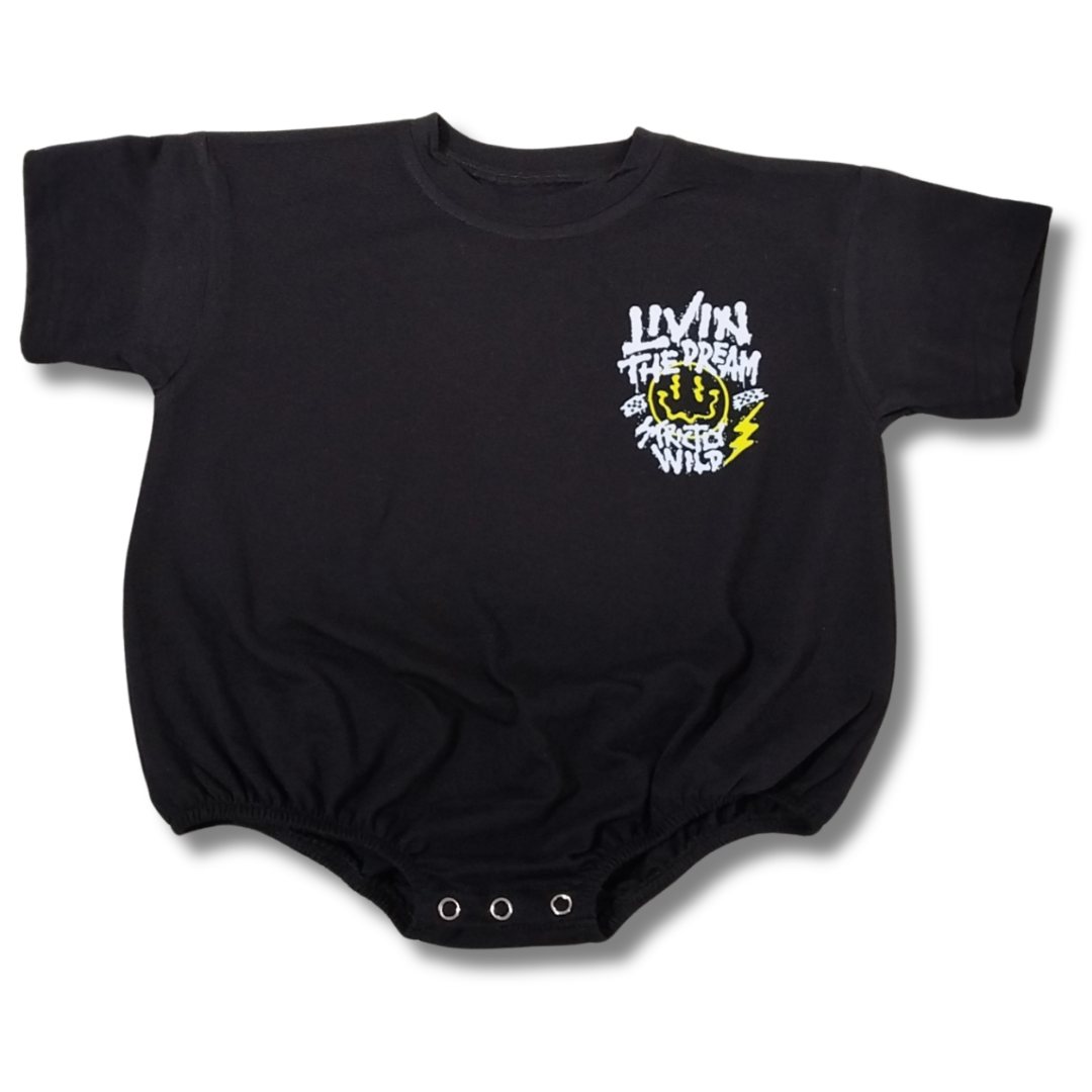 Livin The Dream T-Shirt Romper Strictly Wild
